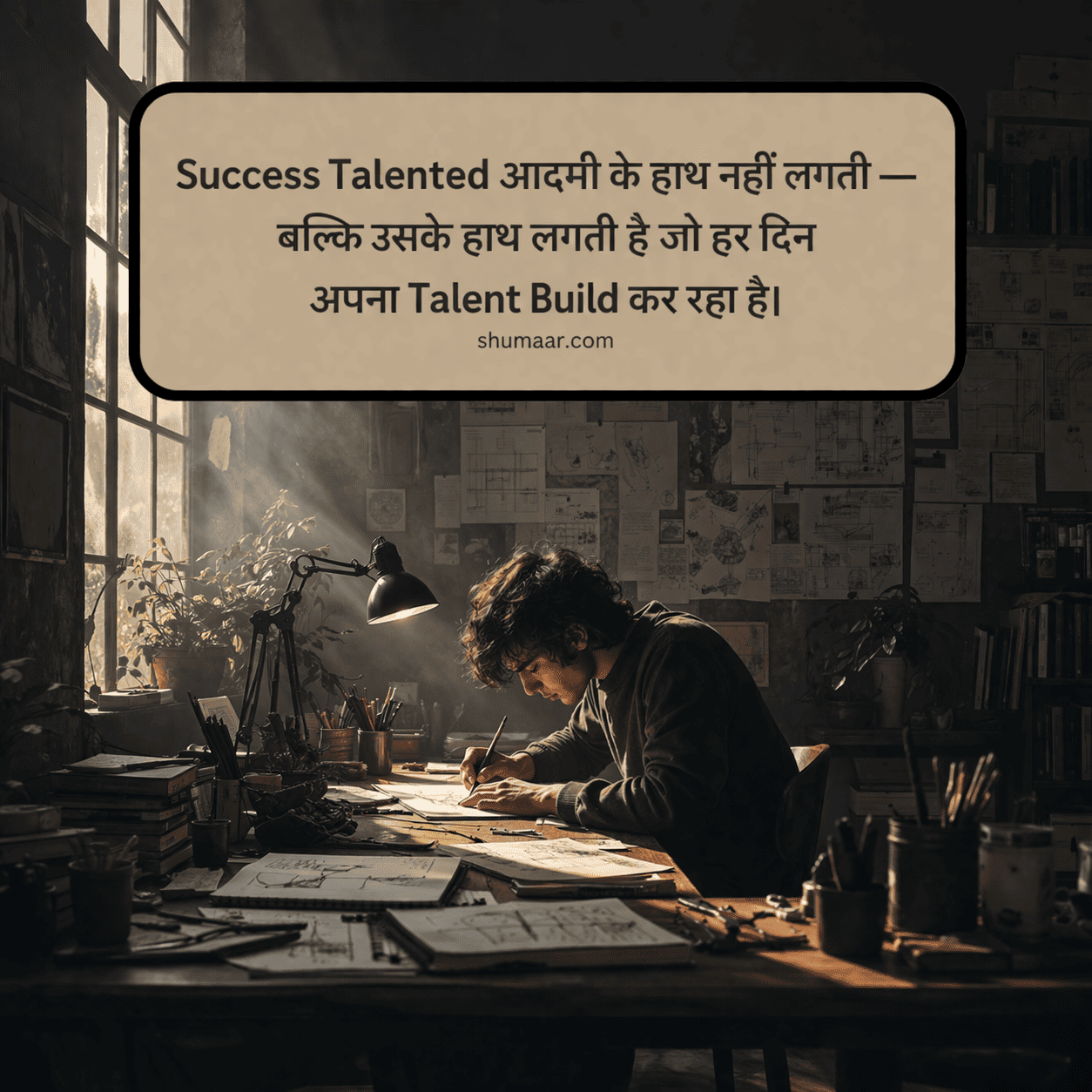 Success Talented आदमी के हाथ नहीं लगती — motivational thoughts in hindi