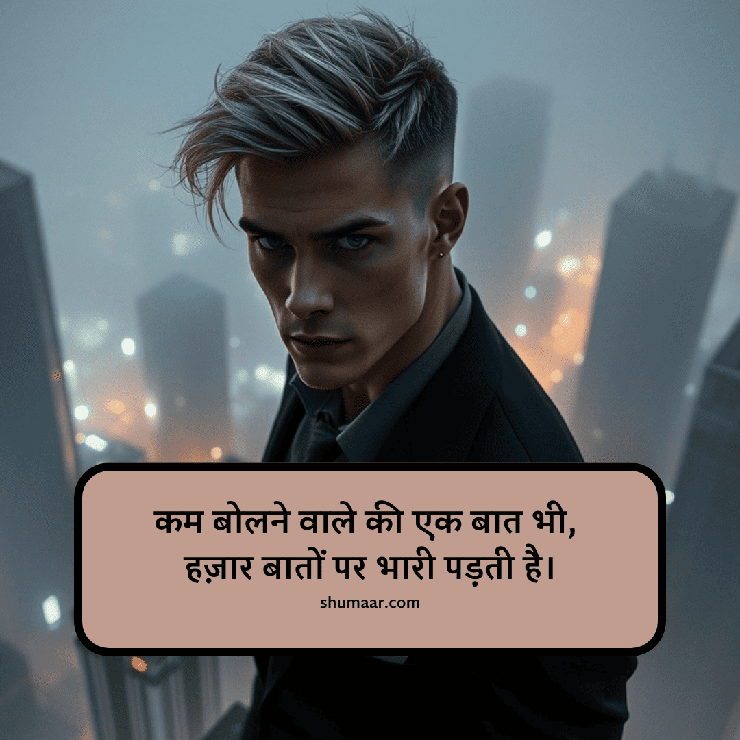कम बोलने वाले की एक बात भी हज़ार बातों पर भारी पड़ती है — motivational thoughts in hindi