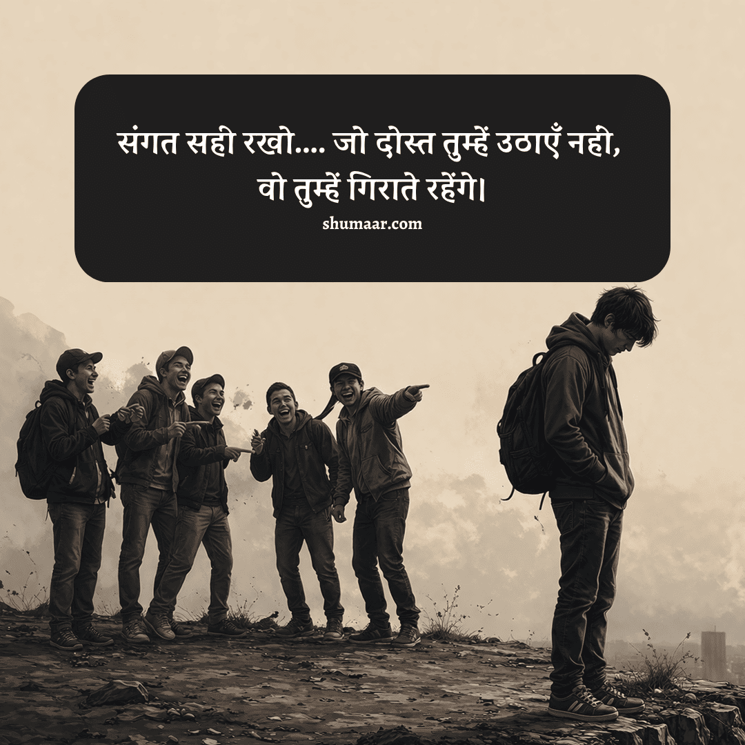 संगत सही रखो — motivational thoughts in hindi